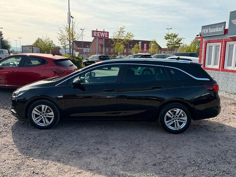 Gebraucht Opel Astra Business 110 PS (80 kW) 2017 Schwarz Kombi