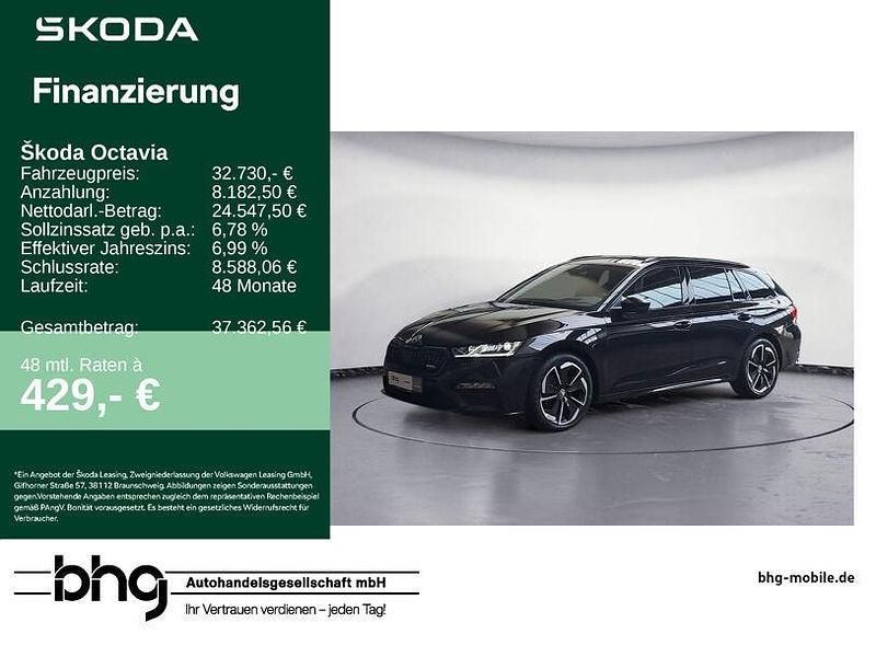 Blackmagic perleffekt Gebraucht 2022 Skoda Octavia RS Kombi | 32.730 € (Fairer Preis) - Bild 1/4