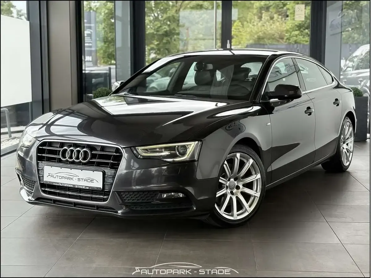 Gebraucht Audi A5 Sportback S-Line 204 PS (150 kW) 2014 Grau Kleinwagen