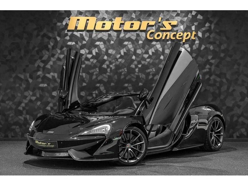 Schwarz Gebraucht 2017 McLaren 570S Cabrio | 154.990 € (Etwas zu teuer) - Bild 1/4