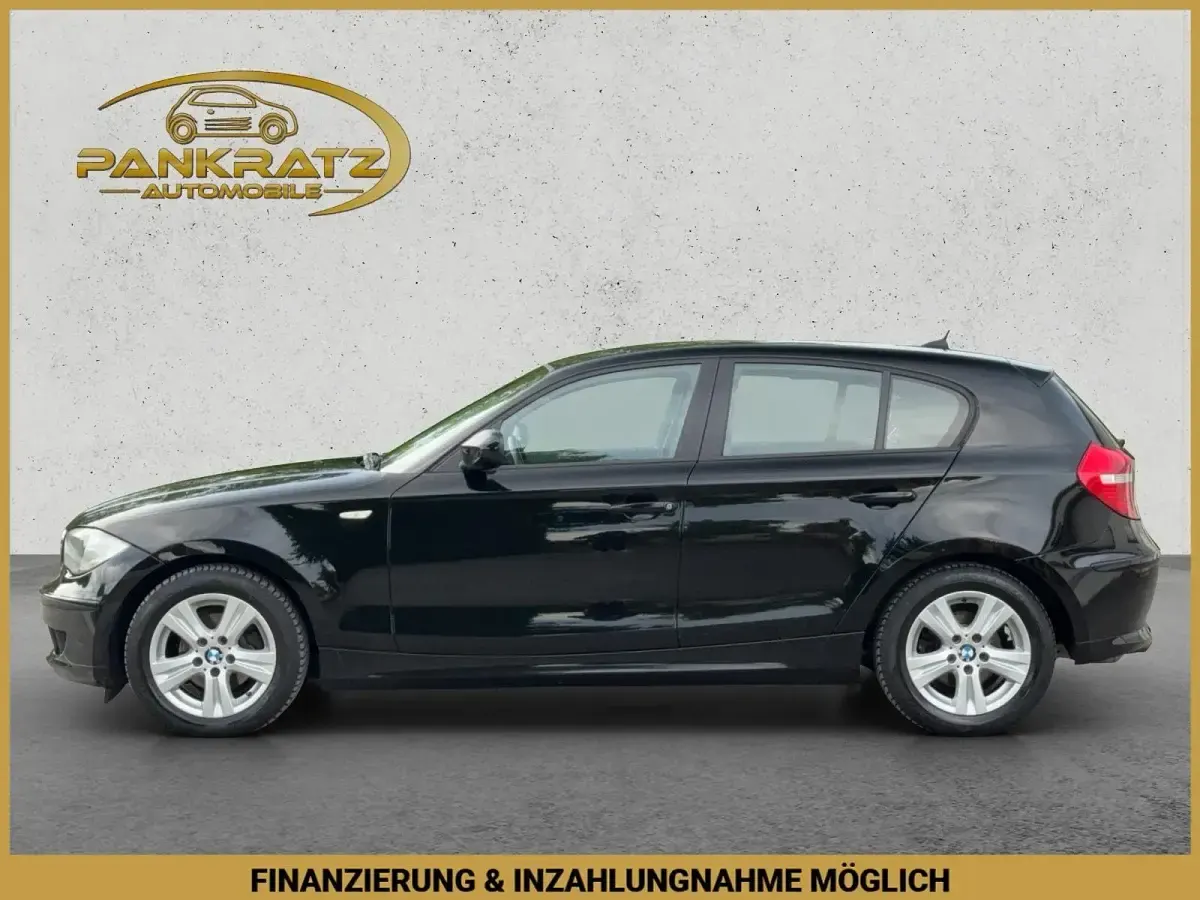 Gebraucht BMW 116 Efficient Dynamics 122 PS (89 kW) 2010 Schwarz Kleinwagen