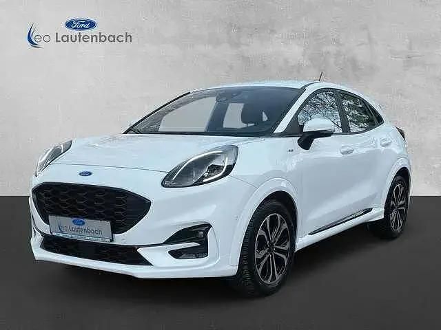Frostweiß Gebraucht 2020 Ford Puma ST-Line Limousine | 16.900 € (Fairer Preis) - Bild 1/4