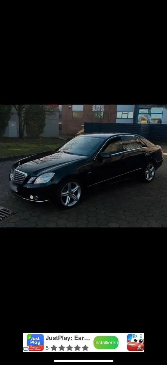Gebraucht Mercedes E200 136 PS (100 kW) 2010 Schwarz Limousine