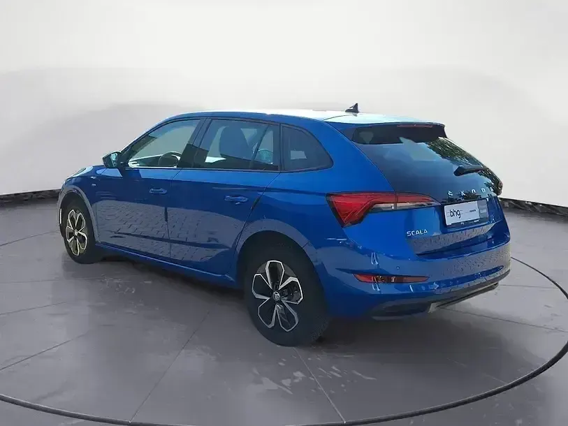 Gebraucht Skoda Scala Ambition 116 PS (85 kW) 2020 Blau Kleinwagen