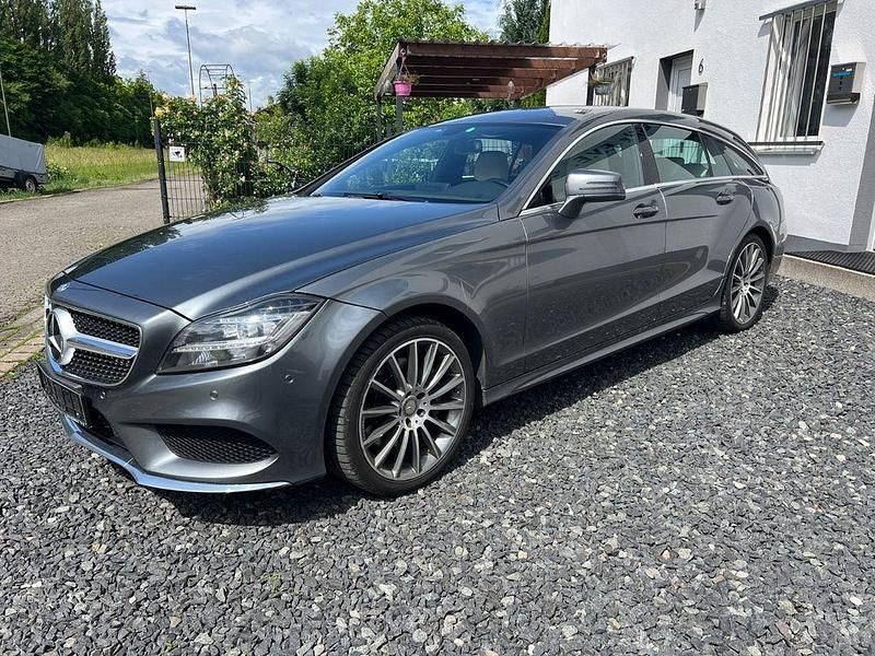 Grau Gebraucht 2015 Mercedes CLS350 Shooting Brake AMG Kombi | 11.900 € (Superpreis) - Bild 1/4