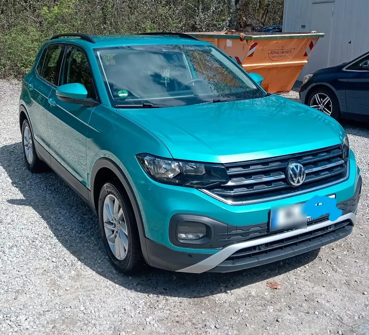 Gebraucht VW T-Cross Life 95 PS (69 kW) 2019 Grün SUV