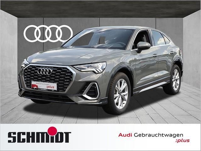 Chronosgrau metallic Gebraucht 2024 Audi Q3 Sportback S-Line SUV | 38.840 € (Superpreis) - Bild 1/4