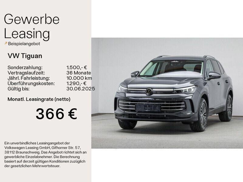 Andere farbe Gebraucht 2022 VW Tiguan Elegance SUV | 58.190 € - Bild 1/4