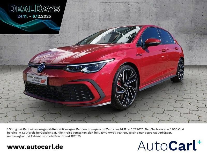 Kings red metallic Gebraucht 2021 VW Golf VIII GTI Limousine | 26.980 € (Guter Preis) - Bild 1/4