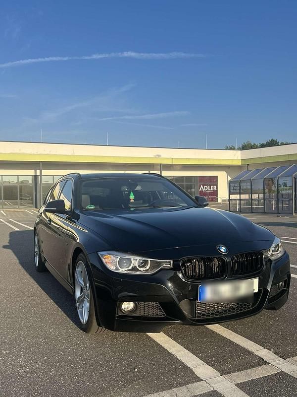 Schwarz Gebraucht 2015 BMW 325 M Sport Kombi | 13.400 € (Fairer Preis) - Bild 1/4