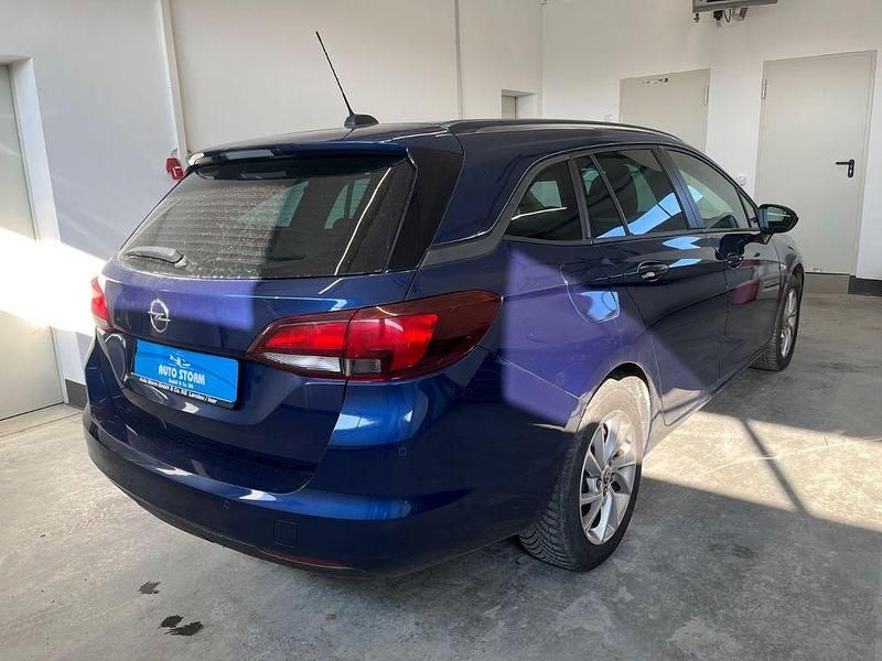 Gebraucht Opel Astra Edition 122 PS (89 kW) 2021 Nautic blau Kombi