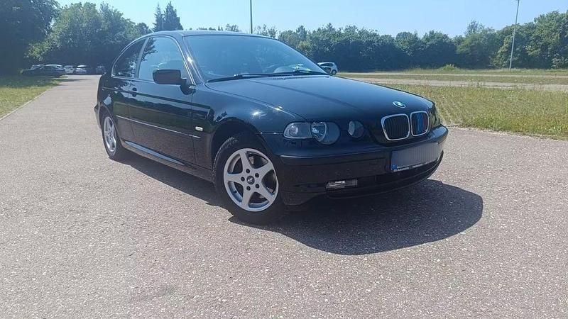 Schwarz Gebraucht 2003 BMW 316 Limousine | 1.000 € (Superpreis) - Bild 1/4