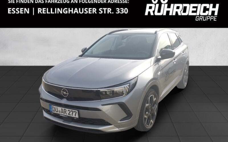 Grau Gebraucht 2022 Opel Grandland X Elegance SUV | 25.390 € (Guter Preis) - Bild 1/4