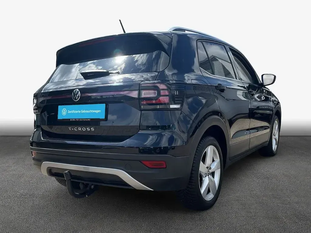 Gebraucht VW T-Cross Style 110 PS (80 kW) 2021 Schwarz SUV
