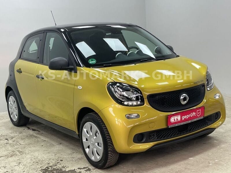 Gebraucht Smart ForFour Electric Drive 60 kW (82 PS) 2018 Gelb Kleinwagen