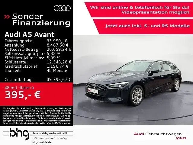 Gebraucht Audi A5 Ambiente 150 PS (110 kW) 2025 Kombi
