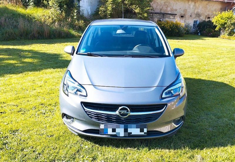 Grau Gebraucht 2015 Opel Corsa Edition Kleinwagen | 9.000 € (Fairer Preis) - Bild 1/4