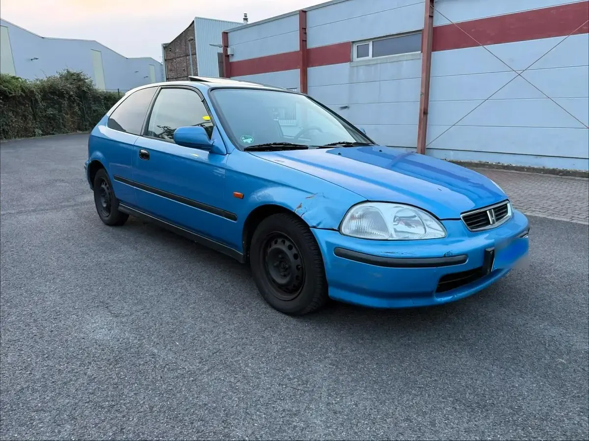 Gebraucht Honda Civic 90 PS (66 kW) 1998 Blau Coupé