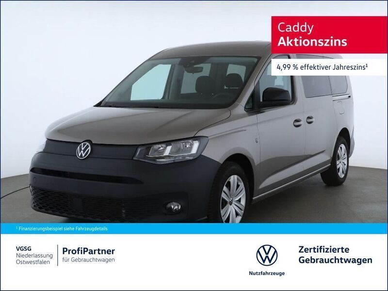 Beige (mojave beige (beige)) Gebraucht 2023 VW Caddy Maxi Basis Van / Kleinbus | 34.990 € (Fairer Preis) - Bild 1/4
