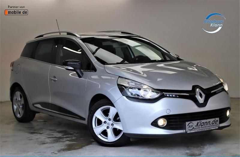 Platingrau metallic Gebraucht 2014 Renault Clio GrandTour Luxe Kombi | 11.999 € - Bild 1/4