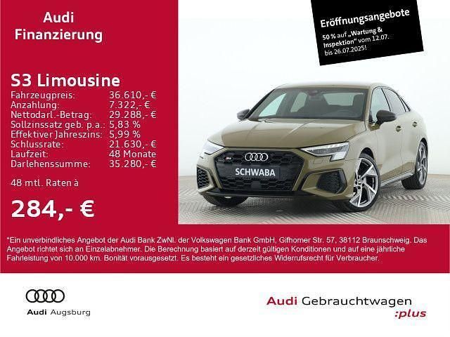 Individuallackierungen audi ex Gebraucht 2022 Audi S3 Sport Limousine | 36.610 € (Guter Preis) - Bild 1/4
