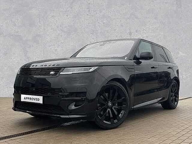 Santorini black Gebraucht 2023 Land Rover Range Rover Sport Autobiography SUV | 94.900 € (Etwas zu teuer) - Bild 1/4