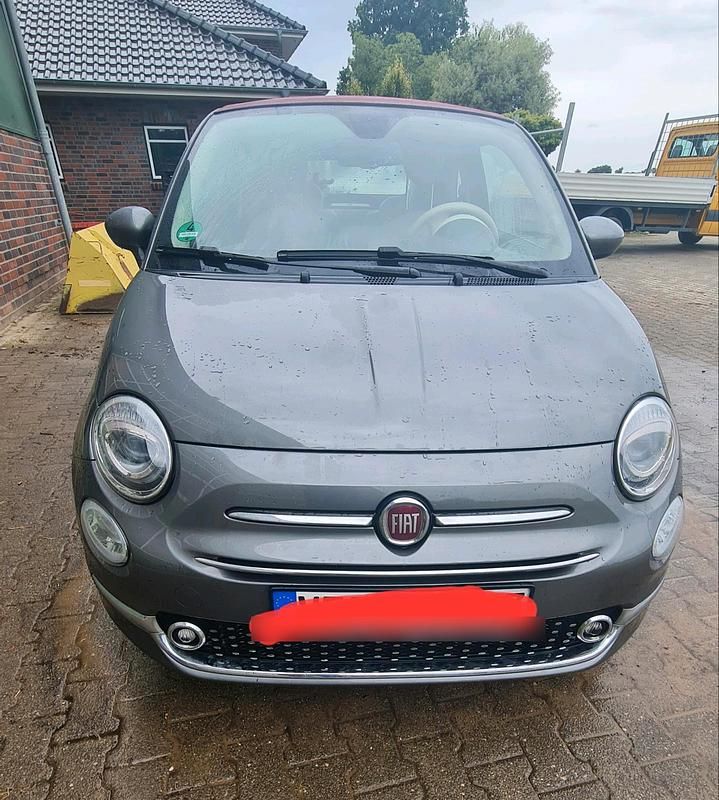 Grau Gebraucht 2018 Fiat 500C Cabrio | 12.450 € (Etwas zu teuer) - Bild 1/4