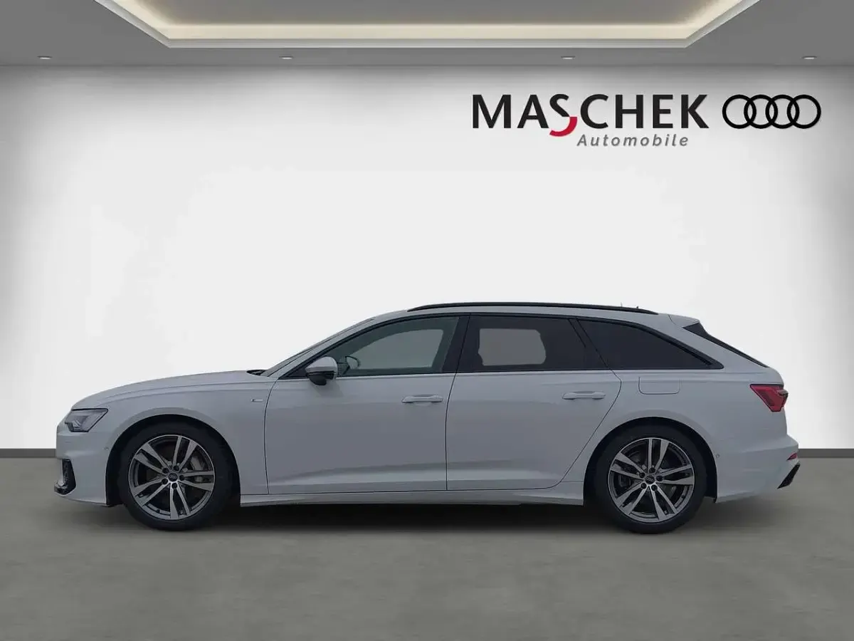 Gebraucht Audi A6 S-Line 299 PS (219 kW) 2025 Gletscherweiss metallic Kombi