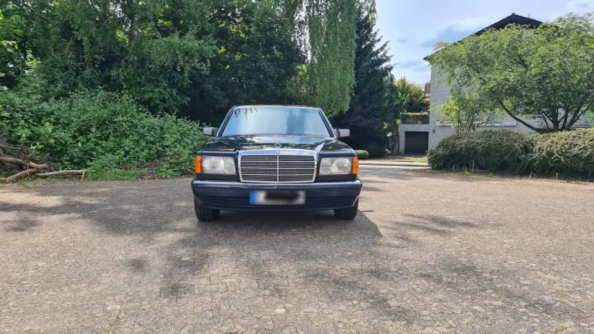 Gebraucht Mercedes 500 SE 252 PS (185 kW) 1990 Blau Limousine