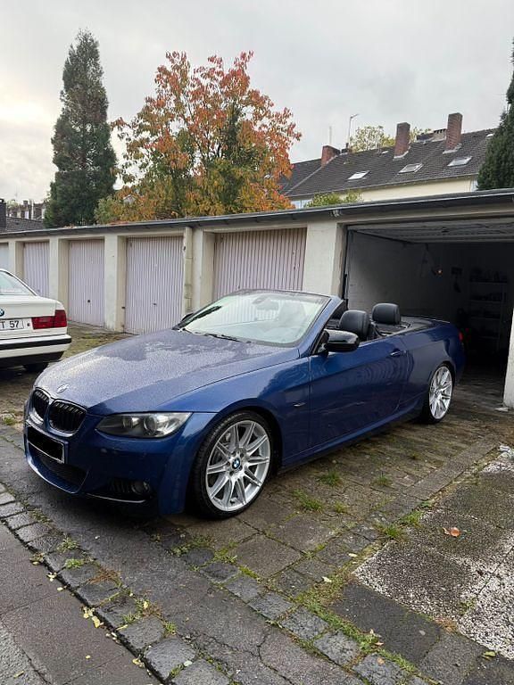 Blau Gebraucht 2009 BMW 325 Cabriolet M Sport Cabrio | 11.000 € (Etwas zu teuer) - Bild 1/4