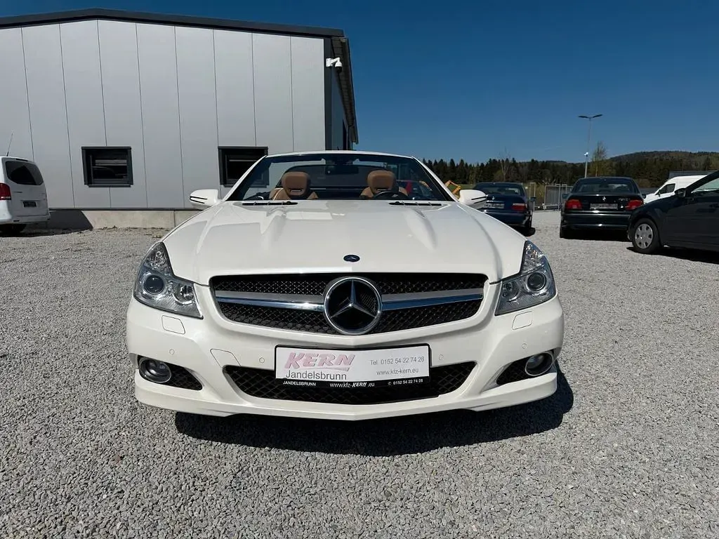 Gebraucht Mercedes SL350 AMG 315 PS (231 kW) 2008 Weiß Cabrio