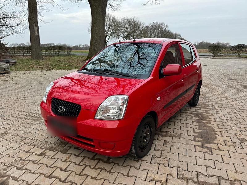 Gebraucht Kia Picanto LX 65 PS (47 kW) 2007 Rot Kleinwagen