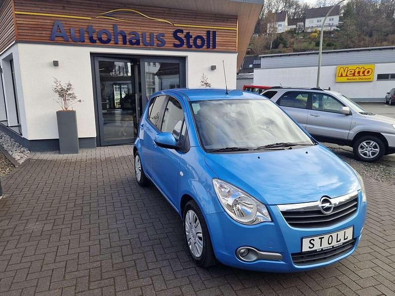 Gebraucht Opel Agila Edition 86 PS (63 kW) 2008 Marokko blau Kleinwagen