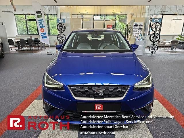 Gebraucht Seat Ibiza Style 80 PS (58 kW) 2019 "mystery" blau Kleinwagen