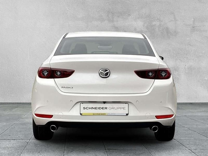 Neu Mazda 3 Exclusive-Line 140 PS (102 kW) 2026 Snowflake white pearl Limousine