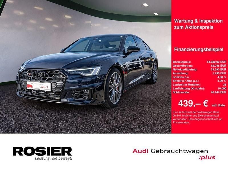 Gebraucht Audi S6 Ambiente 344 PS (253 kW) 2024 Blau / firmamentblau Limousine
