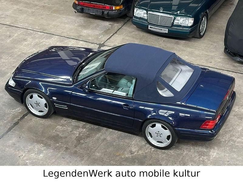 Gebraucht Mercedes SL320 AMG 224 PS (164 kW) 1999 Azuritblau metallic 366 Cabrio