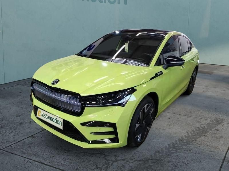 Grün Gebraucht 2023 Skoda Enyaq iV RS SUV | 42.349 € (Fairer Preis) - Bild 1/4