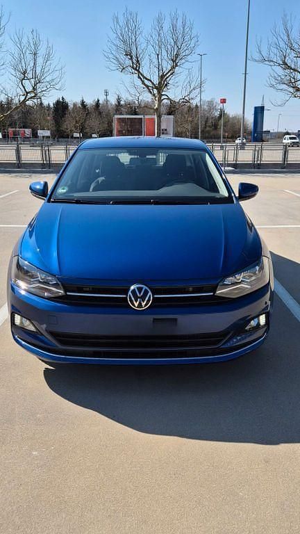 Gebraucht VW Polo Highline 110 PS (80 kW) 2021 Blau Kleinwagen