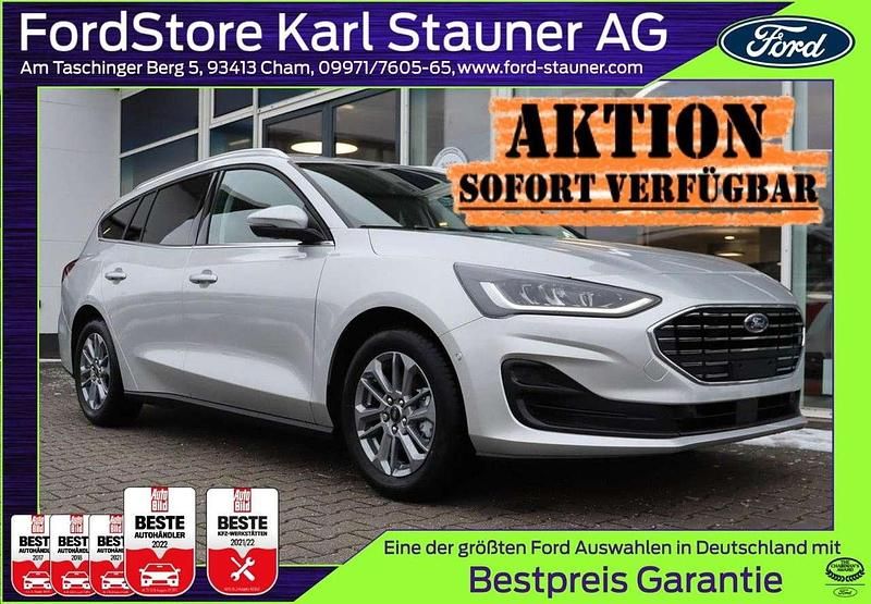 Moondust silver metallic Neu 2025 Ford Focus Titanium Kombi | 31.280 € (Fairer Preis) - Bild 1/4