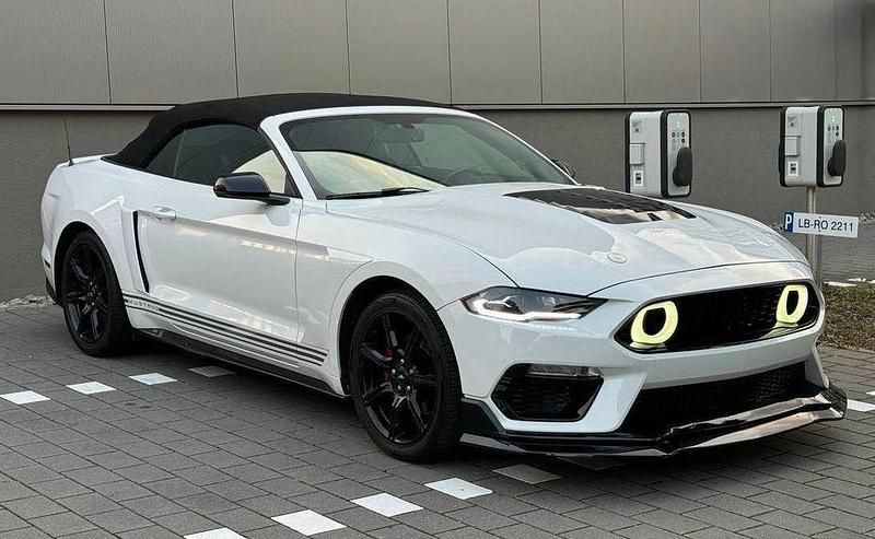 Weiß Gebraucht 2020 Ford Mustang Cabrio | 31.100 € (Fairer Preis) - Bild 1/4