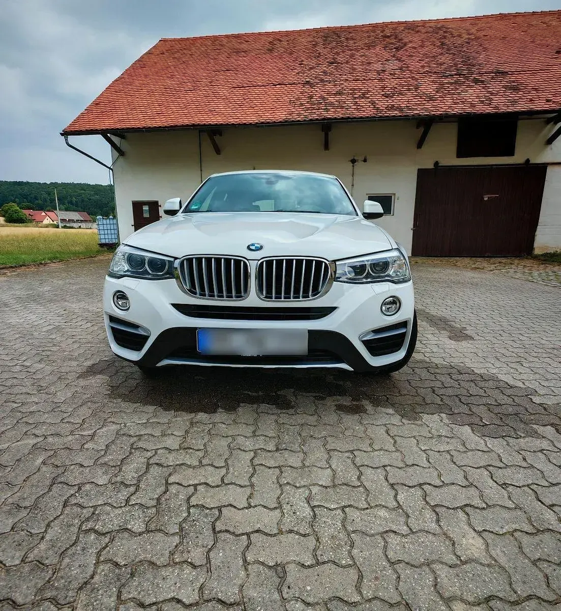 Gebraucht BMW X4 Sport Line 190 PS (139 kW) 2016 Weiß SUV