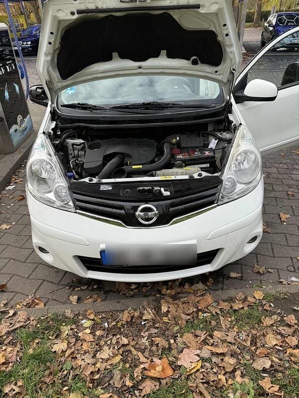 Gebraucht Nissan Note 2009 Weiß Kleinwagen