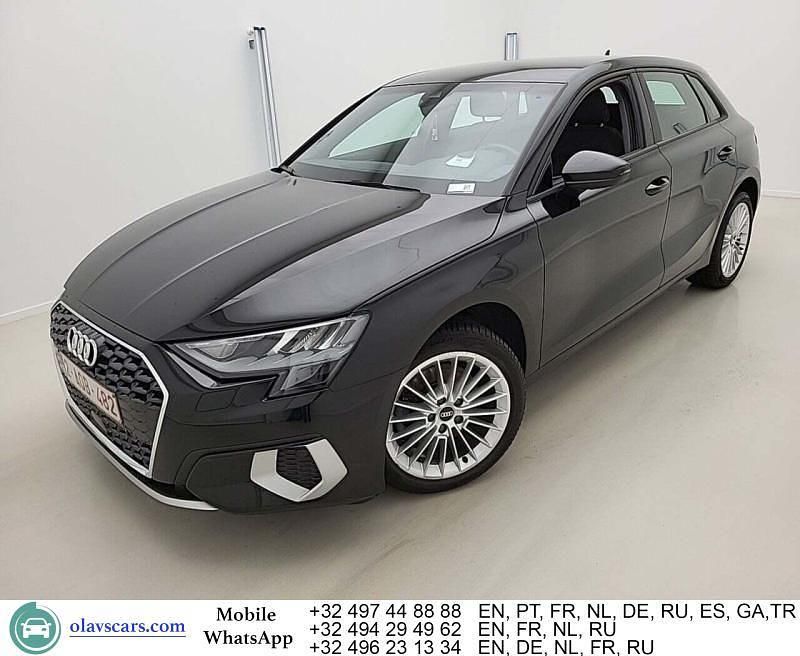 Schwarz Gebraucht 2021 Audi A3 Advanced Limousine | 20.207 € (Superpreis) - Bild 1/4