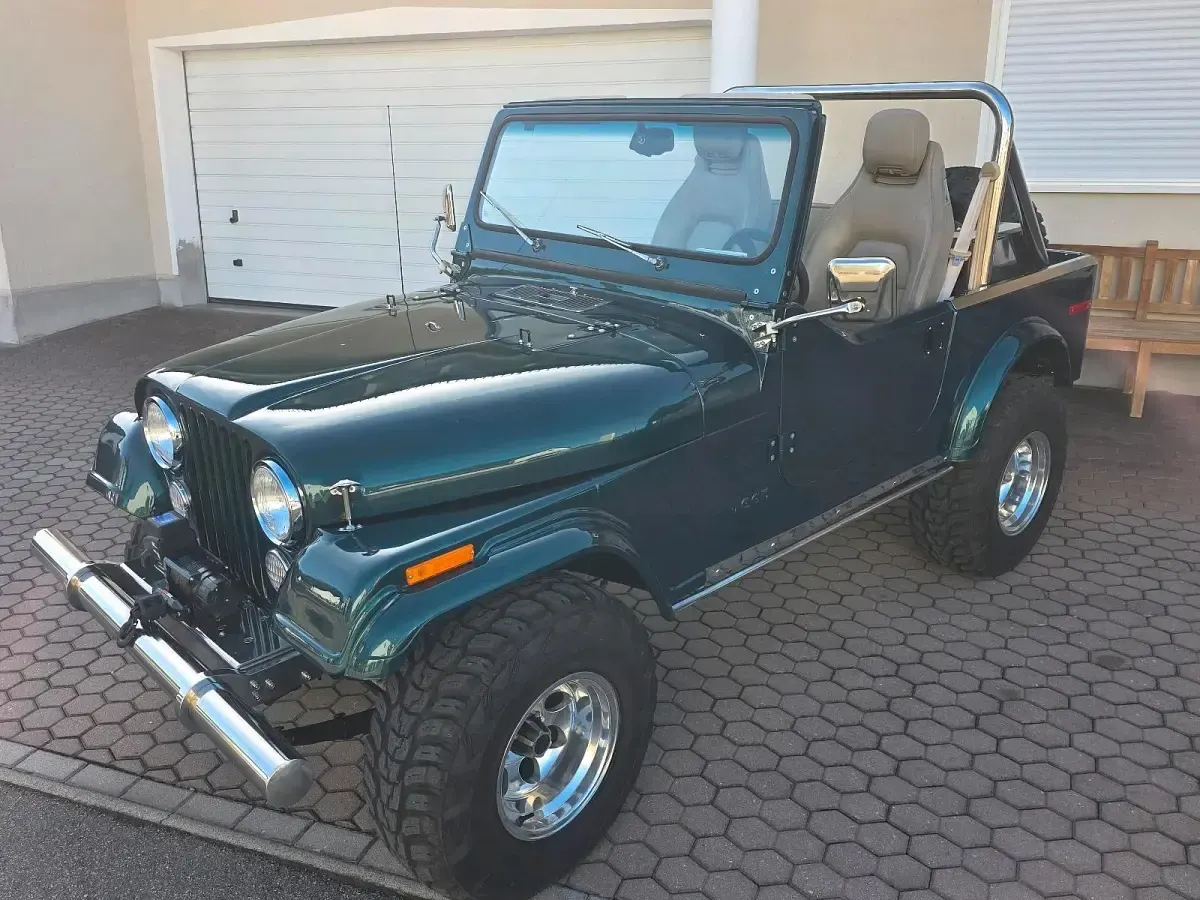 Gebraucht Jeep CJ 130 PS (95 kW) 1987 Grün Cabrio