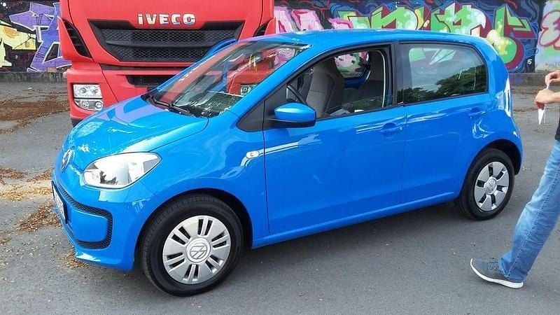 Gebraucht VW up! move up! 60 PS (44 kW) 2015 Blau Kleinwagen