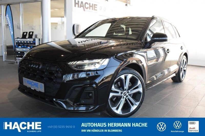 Mythosschwarz Gebraucht 2021 Audi Q5 S-Line SUV | 36.980 € - Bild 1/4