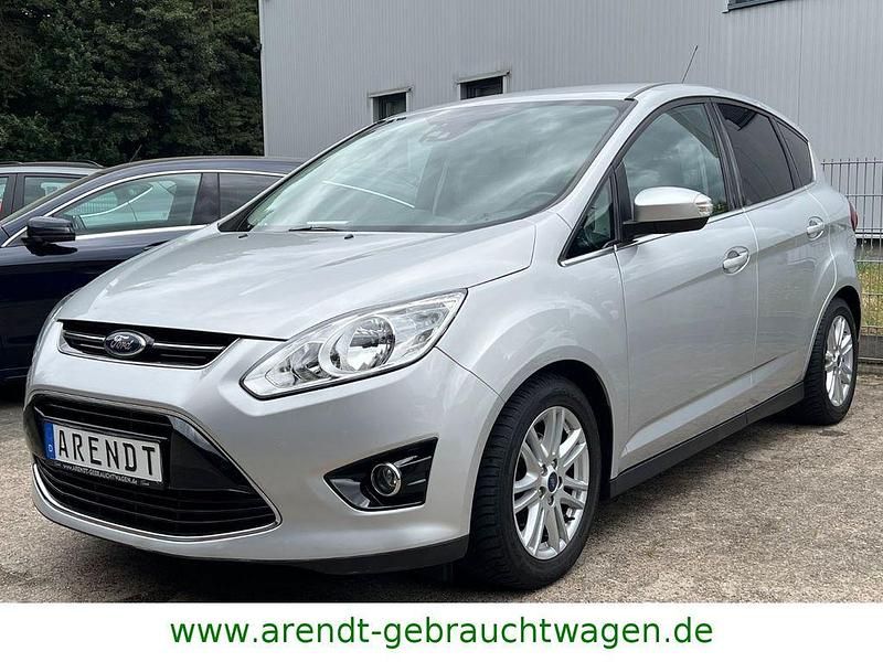Silber Gebraucht 2014 Ford C-MAX Titanium Van / Kleinbus | 10.490 € (Teuer) - Bild 1/4