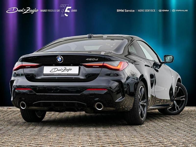 Gebraucht BMW 420 M Sport 190 PS (139 kW) 2025 Saphirschwarzmetallic Coupé