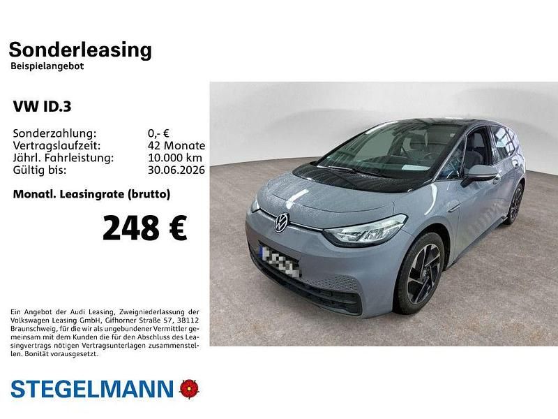 Gebraucht VW ID.3 Pure 110 kW (150 PS) 2021 Grau Kleinwagen